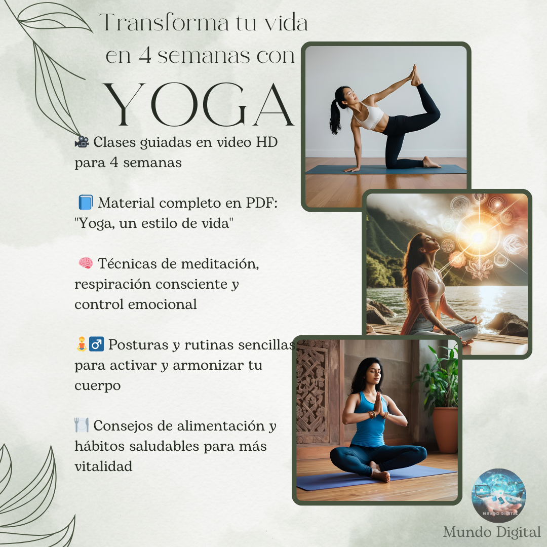 Curso de Yoga (En Videos)