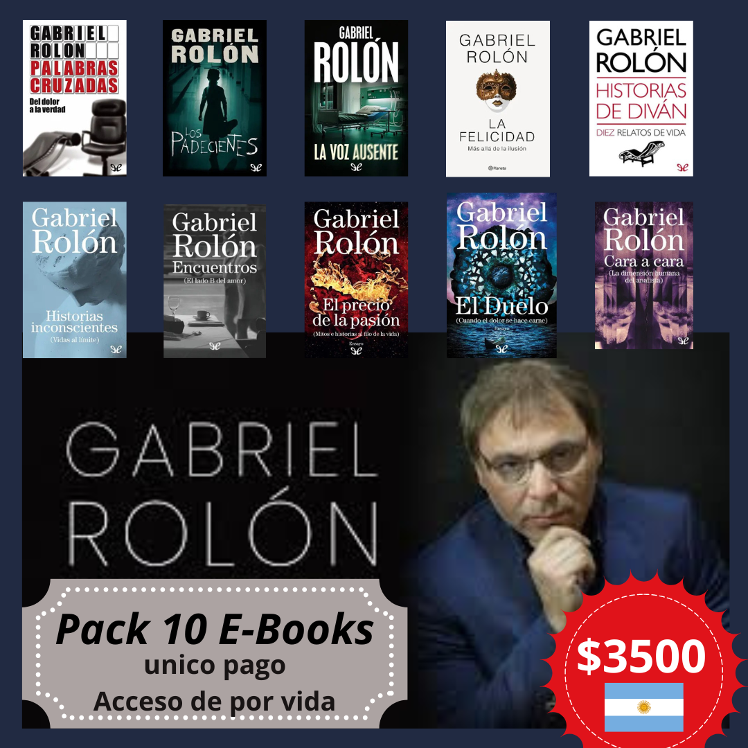Pack de 10 libros de Gabriel Rolón