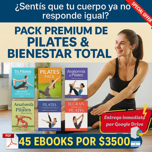 Pack Pilates X45 Ebooks