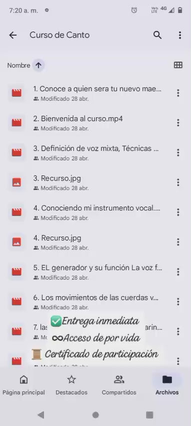 Curso de Canto (Videos)